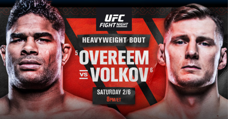 UFC Fight Night: Alistair Overeem vs. Alexander Volkov recap and ...