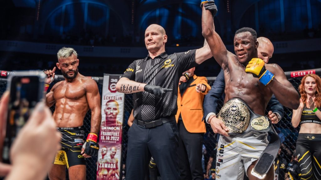 Oktagon 33 Best photos from cageside as Losene Keita captures