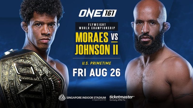 ONE 161: Adriano Moraes Vs. Demetrious Johnson Rematch Headlines ONE ...