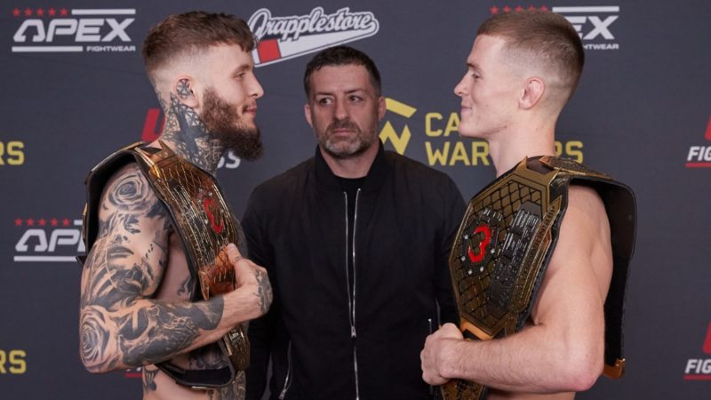 Cage Warriors 145 weigh-in results: Jordan Vucenic and Paul Hughes on ...