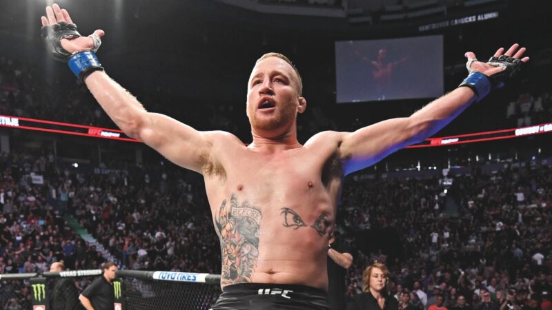 UFC 291: Justin Gaethje Captures BMF Title With Stunning Head-kick KO ...